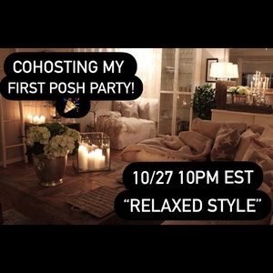 🥳🥳🥳CO-HOSTING MY 1ST POSH PARTY 🥳🥳🥳